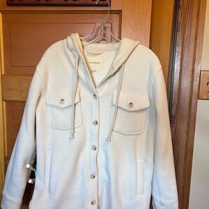 Thread & Supply Cream Teddy Jacket